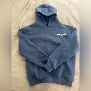 white fox hoodie